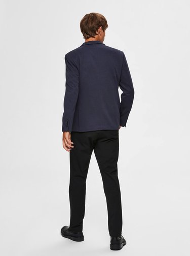 Tmavomodré sako Selected Homme Cole