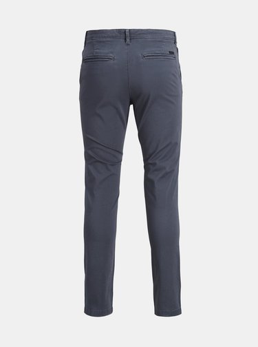 Modré chino nohavice Jack & Jones Marco