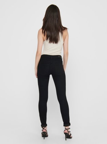Černé skinny fit džíny Jacqueline de Yong New Nikki