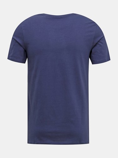 Modré tričko Jack & Jones Barista