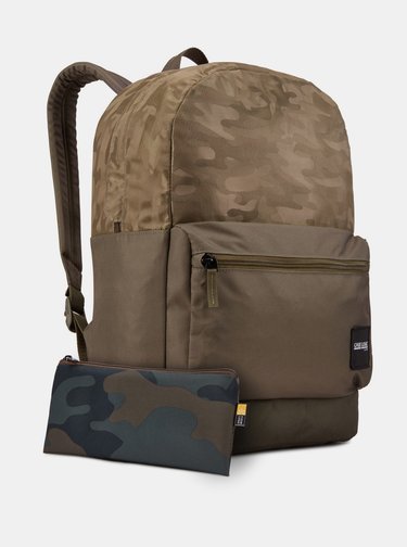 Hnedý vzorovaný batoh Case Logic Founder 26 l
