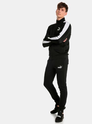 Čierne pánske tepláky Puma