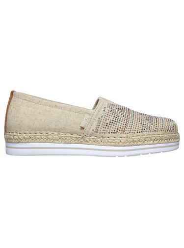 Skechers béžové espadrilky Bobs Breeze Moonbeams and Stars