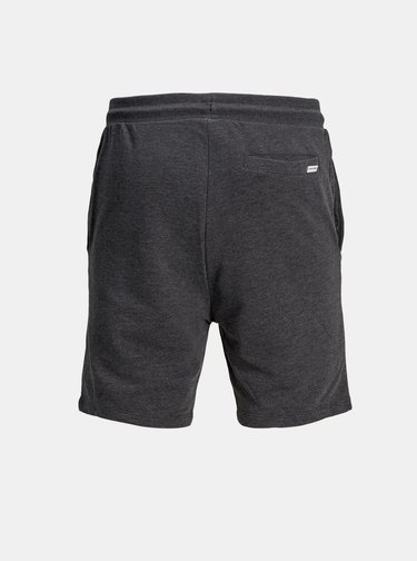 Šedé teplákové kraťasy Jack & Jones