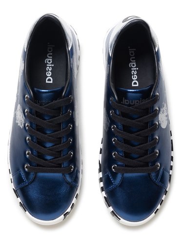 Desigual modré tenisky Shoes Cosmic Mickey