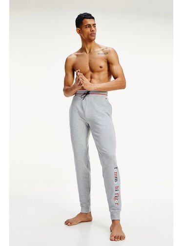 Tommy Hilfiger šedé pánské tepláky Pant LWK