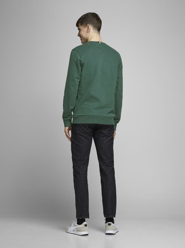 Zelená mikina Jack & Jones Orstandard