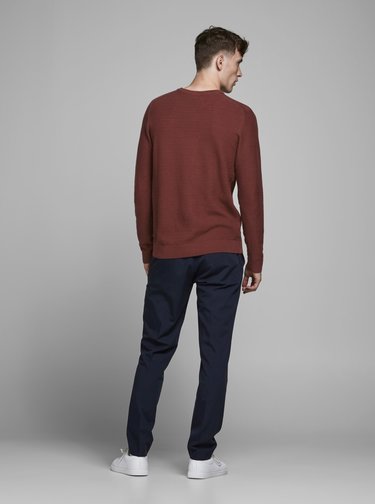 Hnědý svetr Jack & Jones Prblaadam