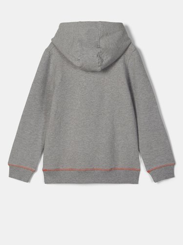 Šedá klučičí mikina s kapucí name it