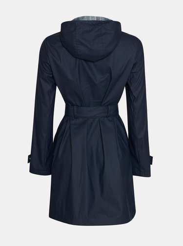 Tmavomodrá vodeodolná parka Dorothy Perkins