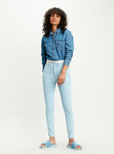 Modrá dámska rifľová košeľa Levi's®