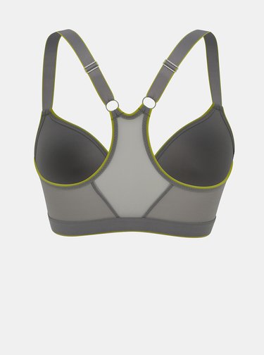 Šedá sportovní podprsenka DKNY