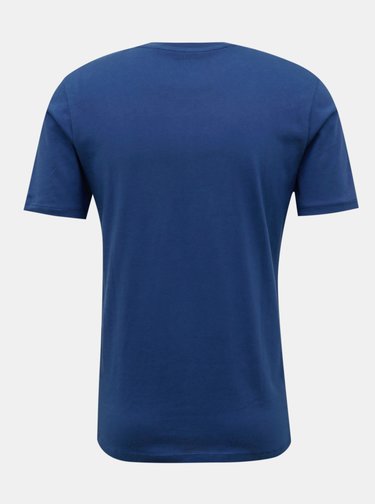 Modré basic tričko Selected Homme The Perfect
