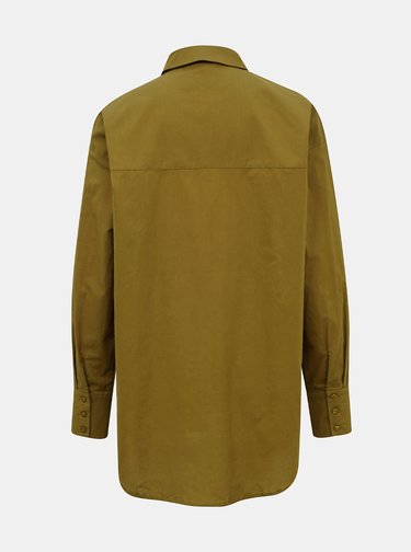 Khaki volná košile AWARE by VERO MODA India