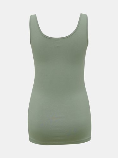Zelené basic tílko ONLY Olive
