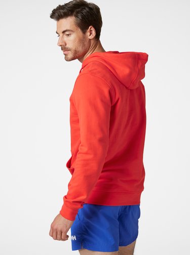 Červená pánská mikina s kapucí HELLY HANSEN