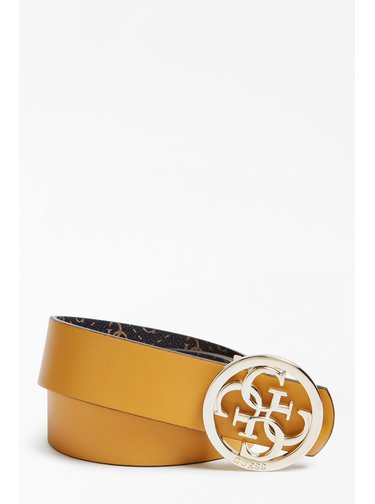 Guess oboustranný pásek Jensen 4G Logo Reversible Belt