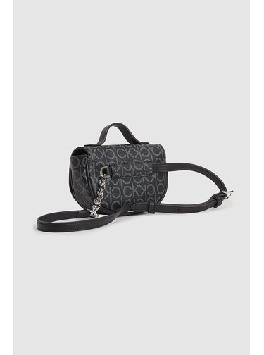 Calvin Klein černá ledvinka Saddle Balt Bag