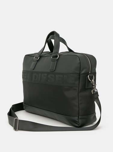 Černá pánská taška na notebook Diesel