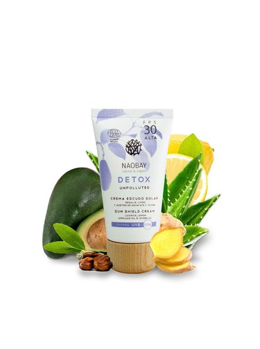 Naobay Ochranný krém Detox SPF 30 50 ml