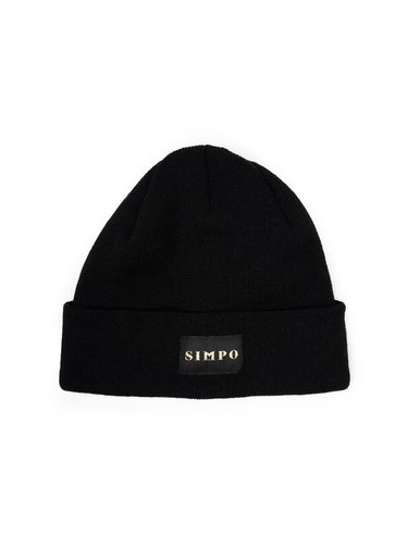 Simpo černá čepice s logem