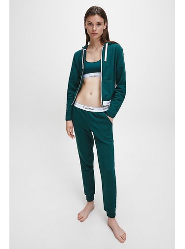 Calvin Klein petrolejové tepláky Jogger
