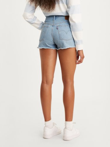 Světle modré dámské džínové kraťasy Levi's®