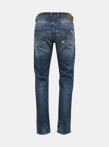 Modré pánské skinny fit džíny Diesel