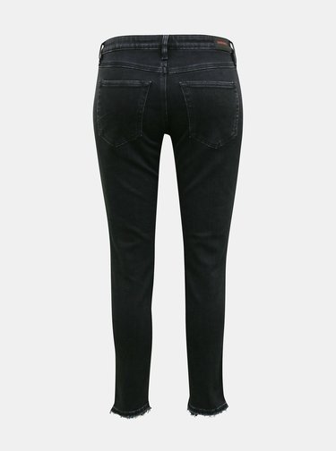 Čierne dámske slim fit rifle Diesel