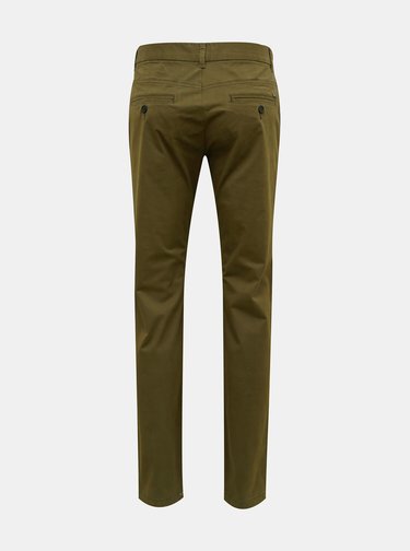 Khaki pánské chino kalhoty ZOOT Baseline Emanuel