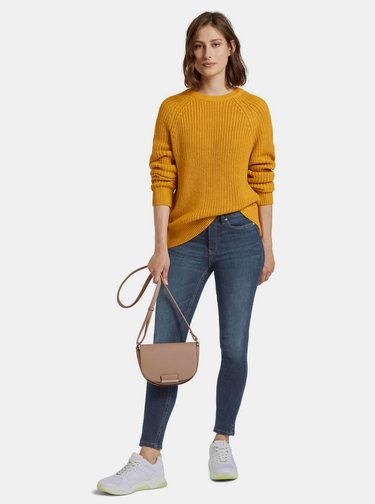 Oranžový dámský svetr Tom Tailor Denim