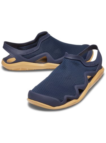 Crocs modré pánské boty Swiftwater Mesh Wave