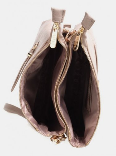 Béžová crossbody kabelka Bessie London