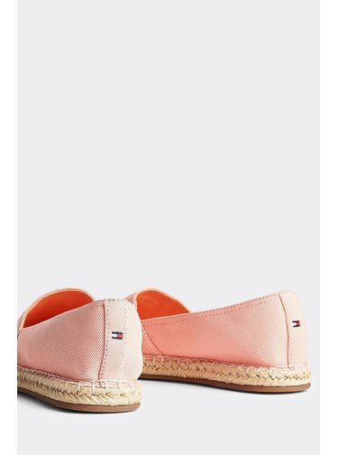 Tommy Hilfiger meruňkové espadrilky Monogram Nautical Espadrilles