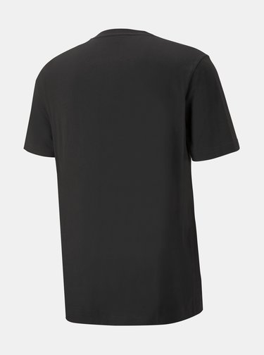 Černé pánské tričko s potiskem Puma