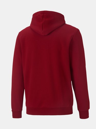 Červená pánská mikina s kapucí Puma