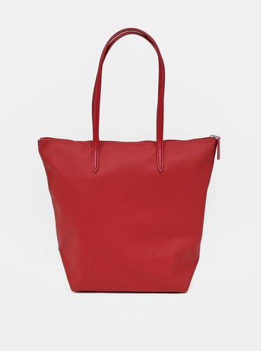 Červený shopper Lacoste