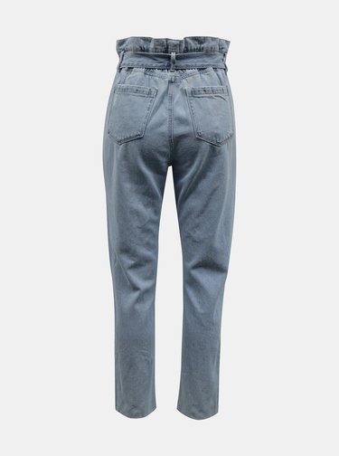 Světle modré slim fit džíny s potrhaným efektem TALLY WEiJL
