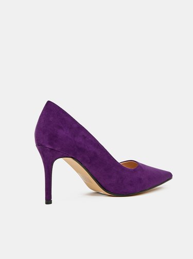 Fialové lodičky v semišové úpravě Dorothy Perkins