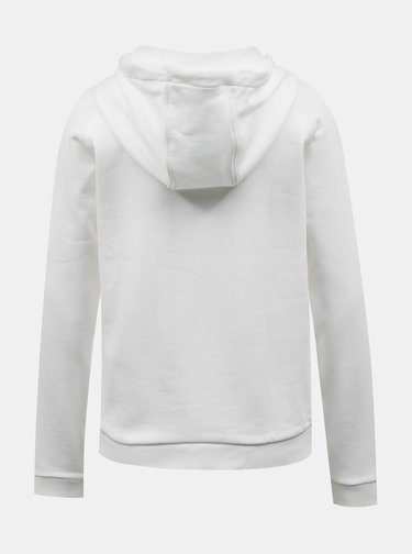 Bílá dámská mikina s kapucí Lacoste
