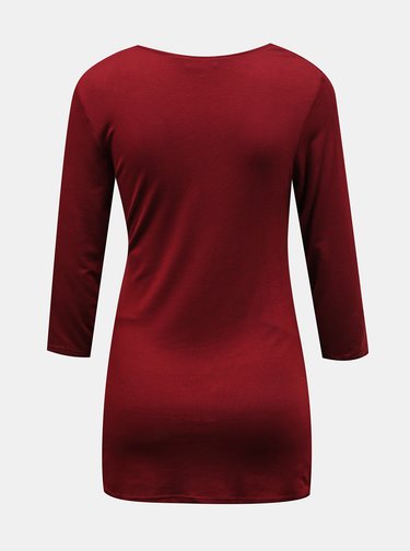 Červené tehotenské tričko Dorothy Perkins Maternity