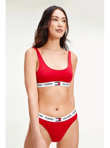 Tommy Hilfiger červená tanga Thong