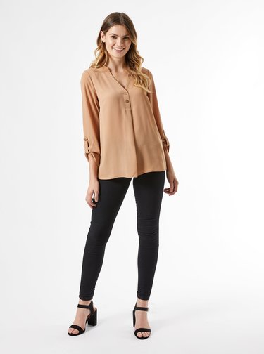 Béžová halenka Dorothy Perkins