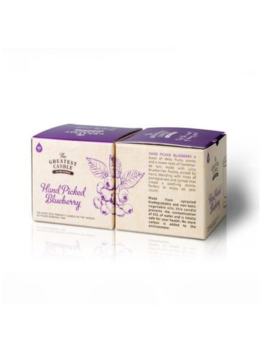 The Greatest Candle Vonná svíčka ve skle (75 g) - borůvky