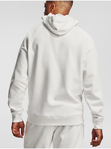 Mikina Under Armour Rival Fleece Hoodie-WHT