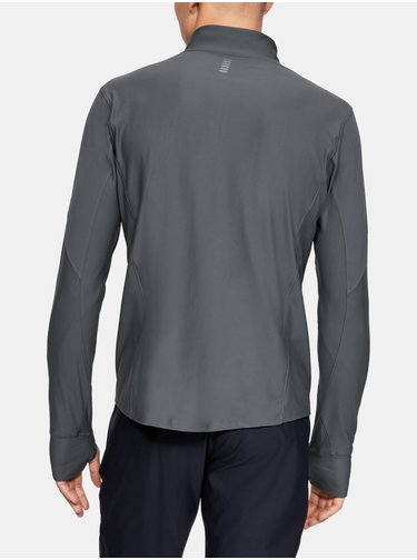 Tričko Under Armour QUALIFIER HALF ZIP-GRY