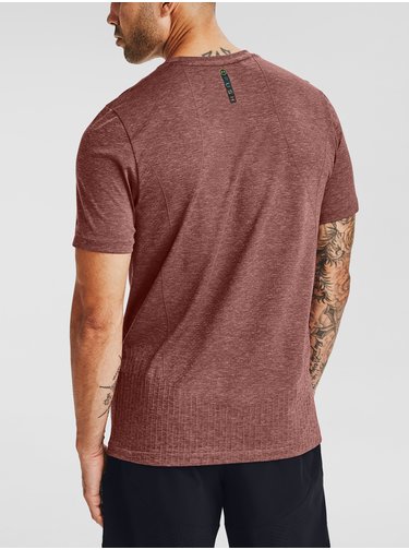 Tričko Under Armour UA Rush Seamless Fitted SS-RED