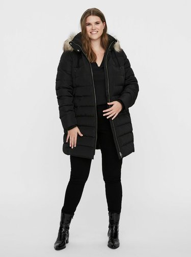 Marimi curvy pentru femei JUNAROSE - negru