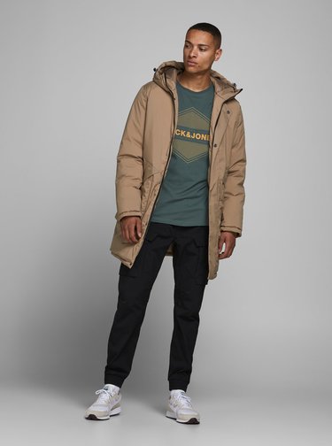 Zelené tričko Jack & Jones Pendent