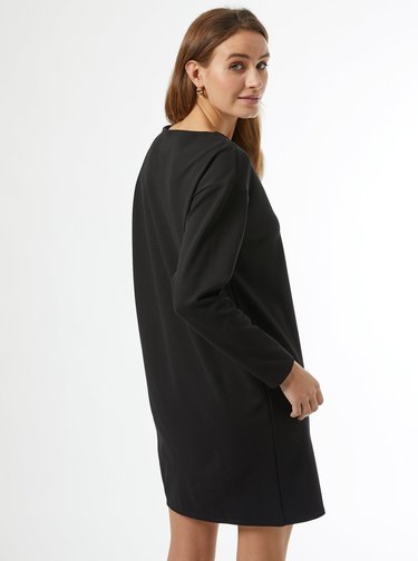 Černé mikinové šaty Dorothy Perkins